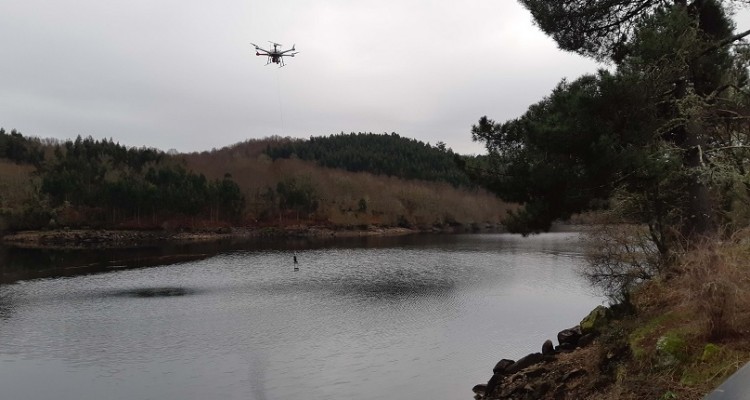Indra testa il primo drone ambientale per la protezione di fiumi e zone 