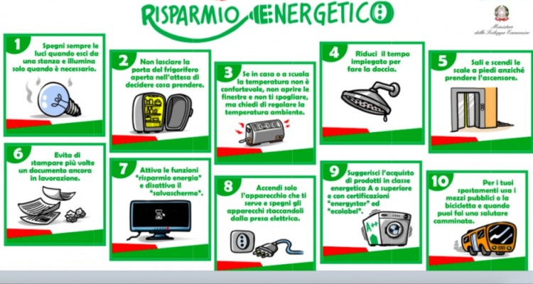 Salva il kilowattora: sfida agli sprechi nella Settimana del risparmio  energetico