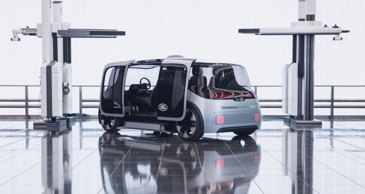 Il nuovo concept vehicle di Jaguar Land Rover per il futuro della mobilità urbana
