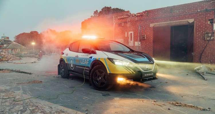 Nissan RE-LEAF: un concept di veicolo di primo soccorso 100% elettrico