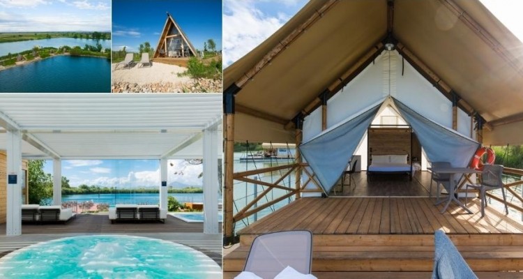 Laghi Nabi: vacanze d’autunno nel Glamping sostenibile che galleggia sui laghi