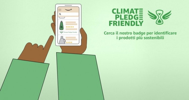 Il Climate Pledge Friendly di Amazon offre più di 100.000 prodotti in Europa