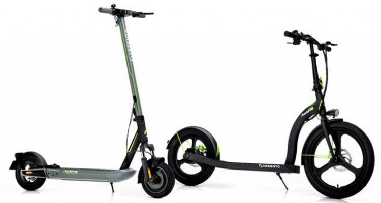 Argento E-Mobility presenta i monopattini elettrici Active Bike e Active Sport
