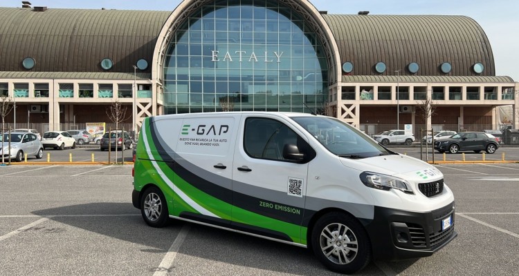 E-GAP: partnership con EATALY per la ricarica elettrica on demand a Roma, Milano, Bologna e Torino