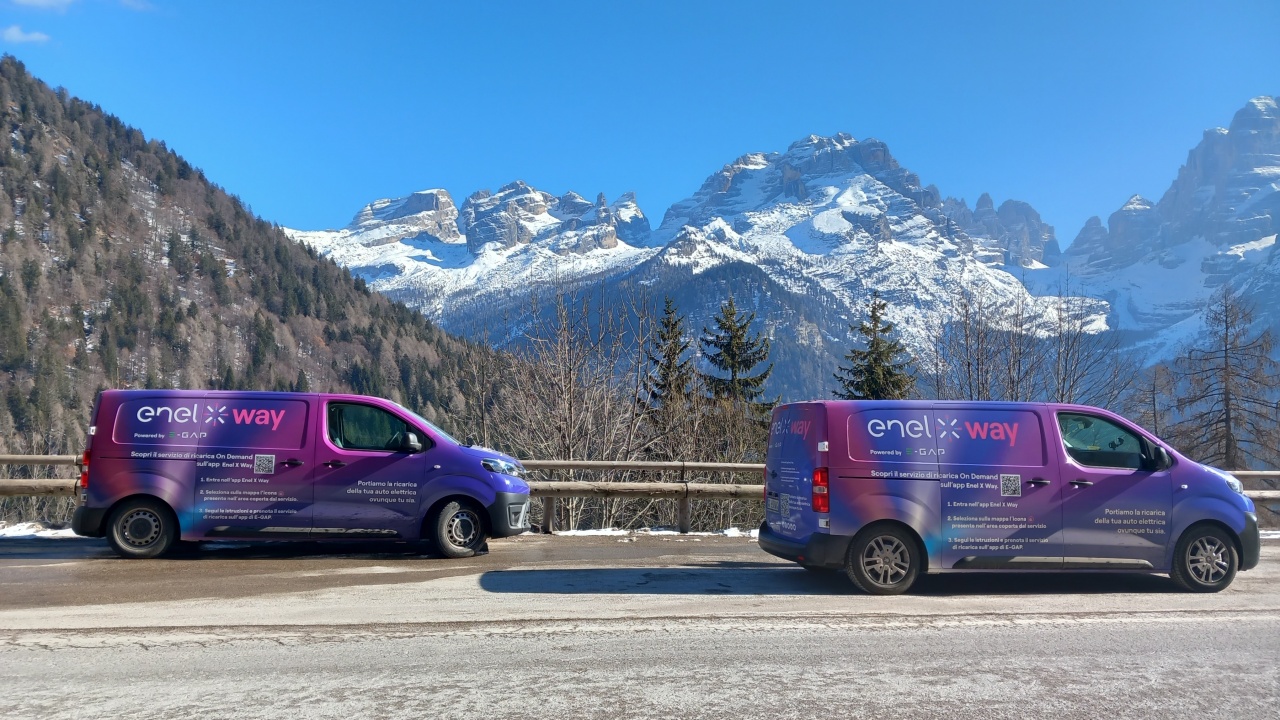 Enel X Way ed E-GAP insieme a Madonna di Campiglio per promuovere la mobilità elettrica