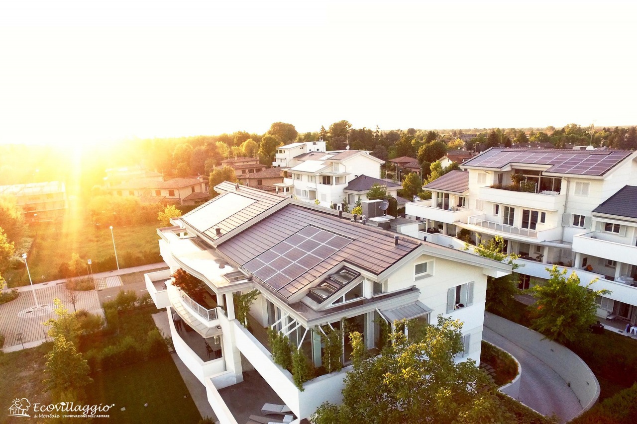 ecovillaggio vista drone con logo ecovillaggio vista drone con logo