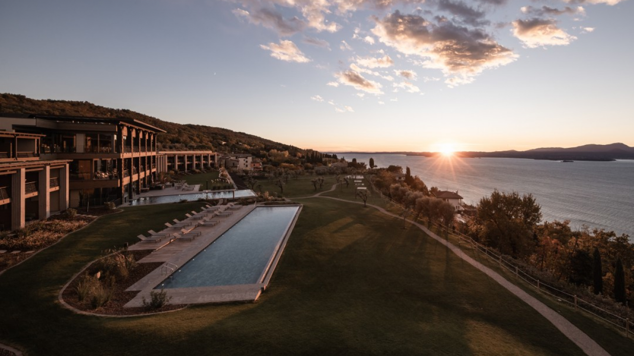 San Valentino sul lago di Garda per assistere a tramonti indimenticabili