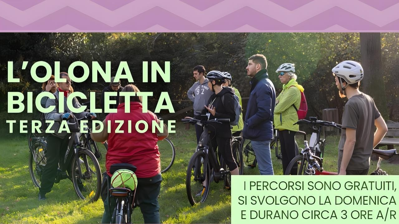 La Valle Olona in bicicletta: domenica 21 settembre percorso guidato gratuito da Appiano Gentile a Castelnuovo Bozzente