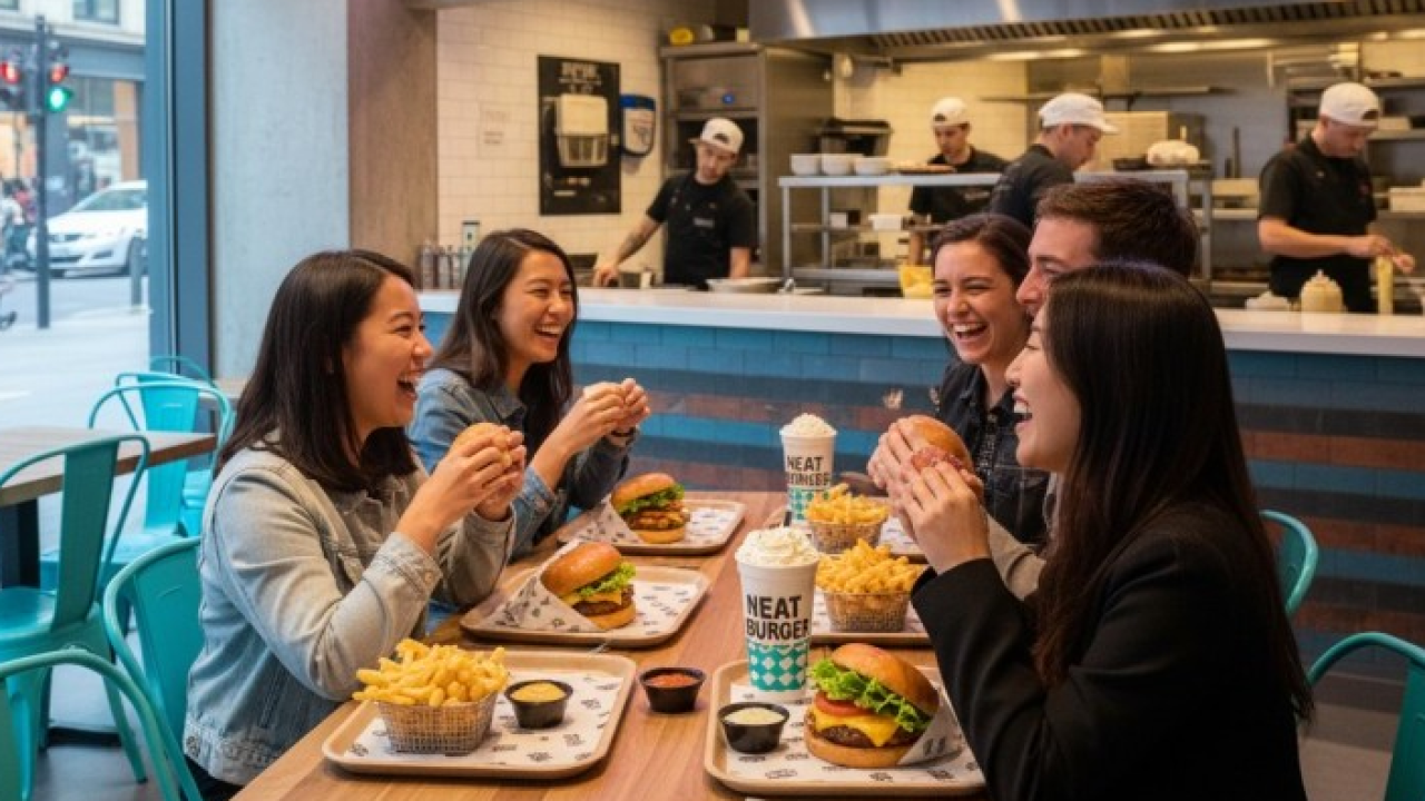 Animal Equality Italia e Neat Burger insieme per gli animali: un panino 100% plant based in tutti i negozi