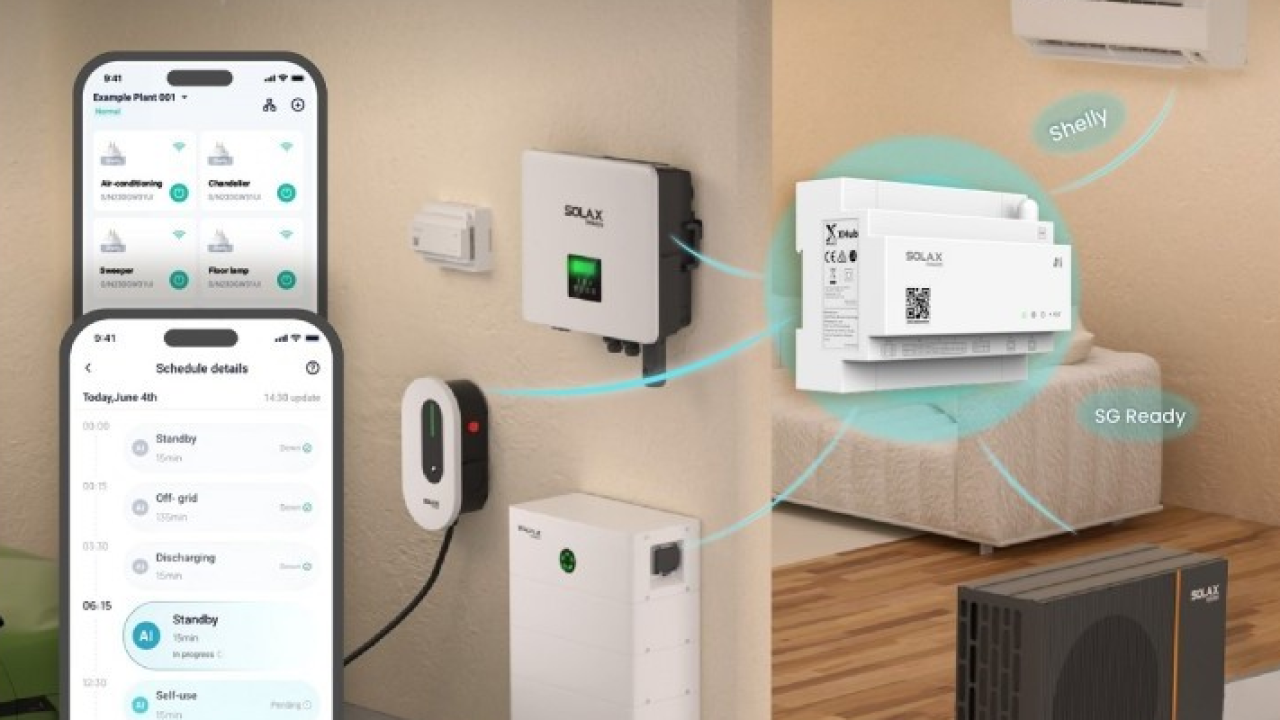 X-Hub, la piattaforma intelligente di SolaX Power per la gestione smart dell’energia domestica