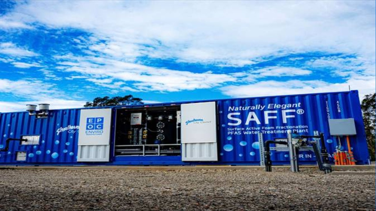 Arriva in Italia il primo SAFF40, la tecnologia per abbattere i PFAS