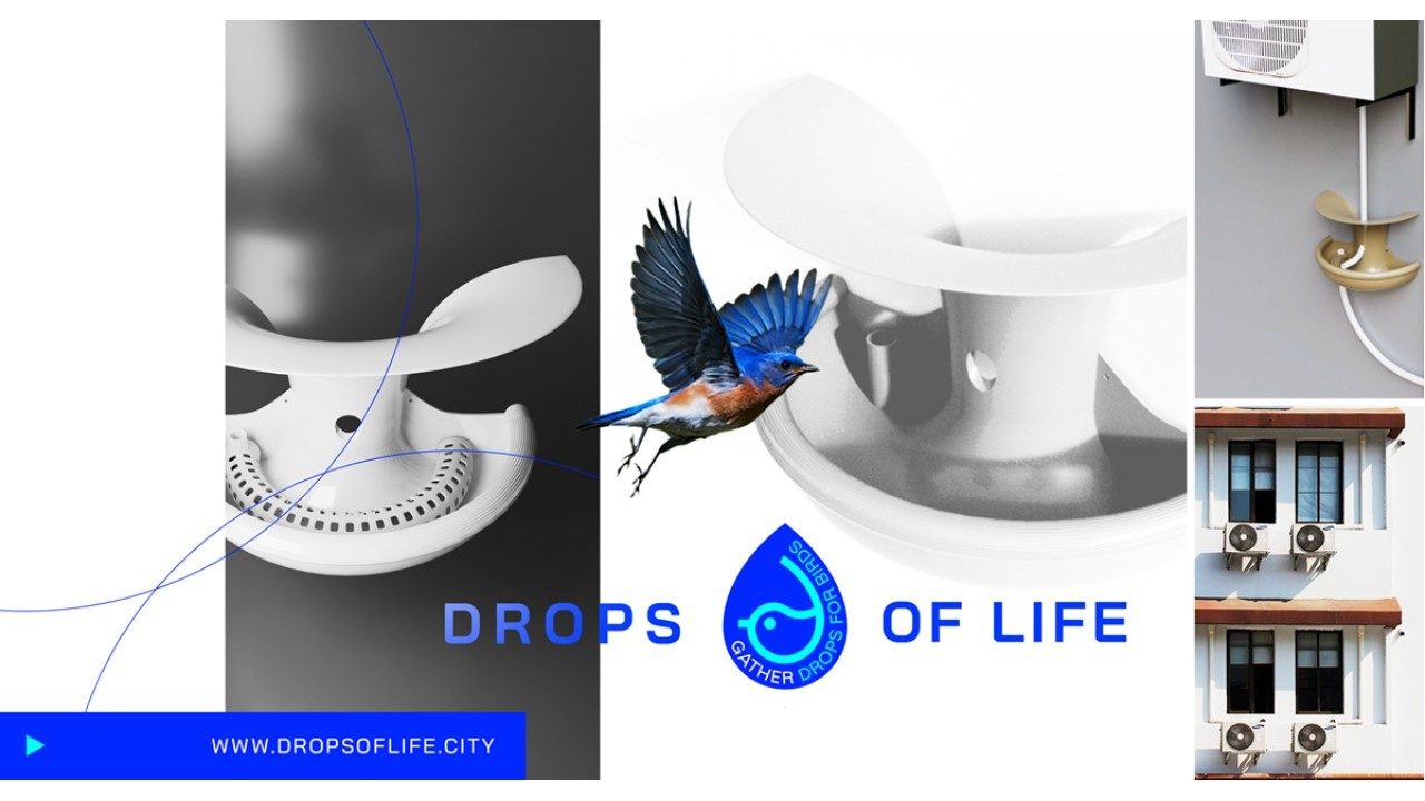 Drops of Life: come i condizionatori possono salvare la biodiversità urbana