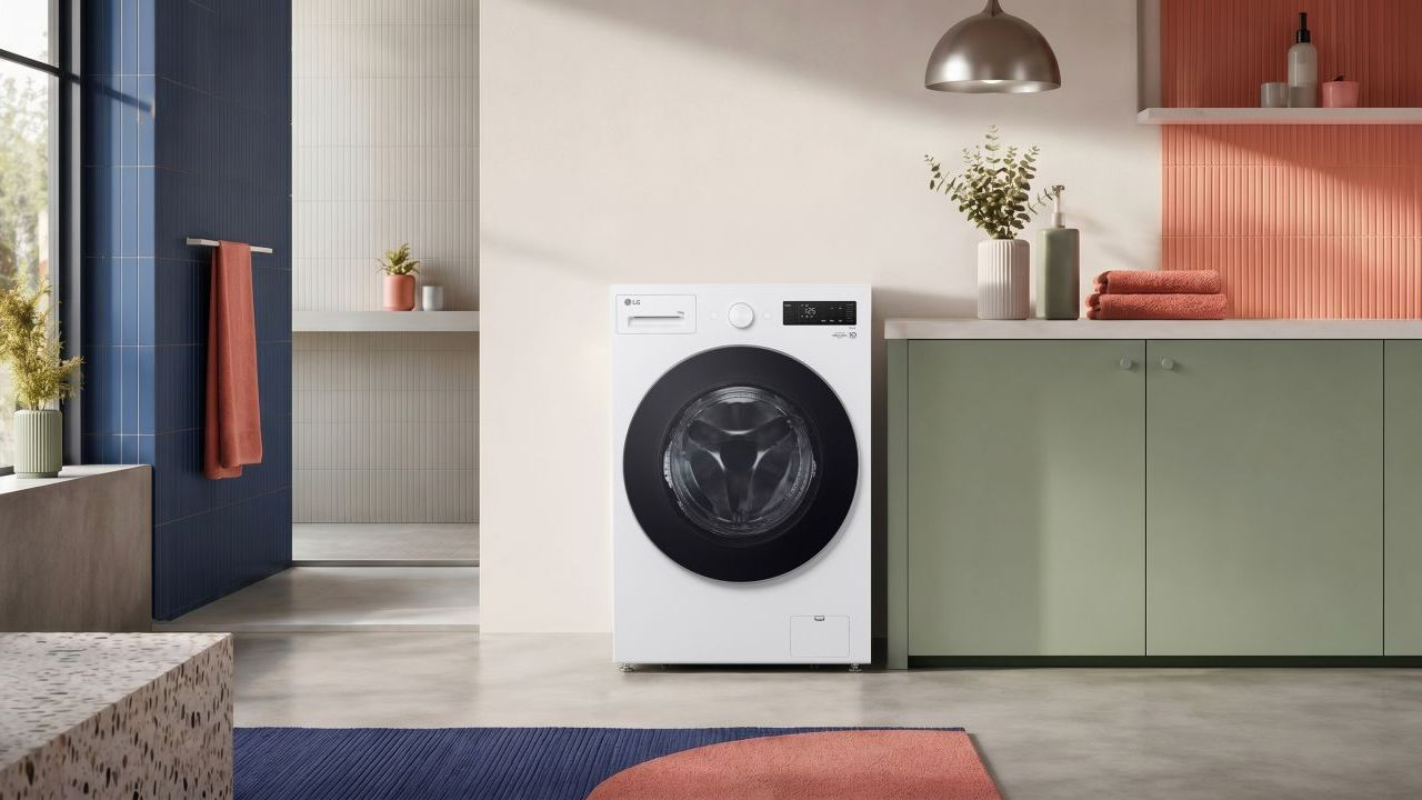 LG Electronics presenta la nuova lavatrice Next AI DD da 16kg per bucati maxi