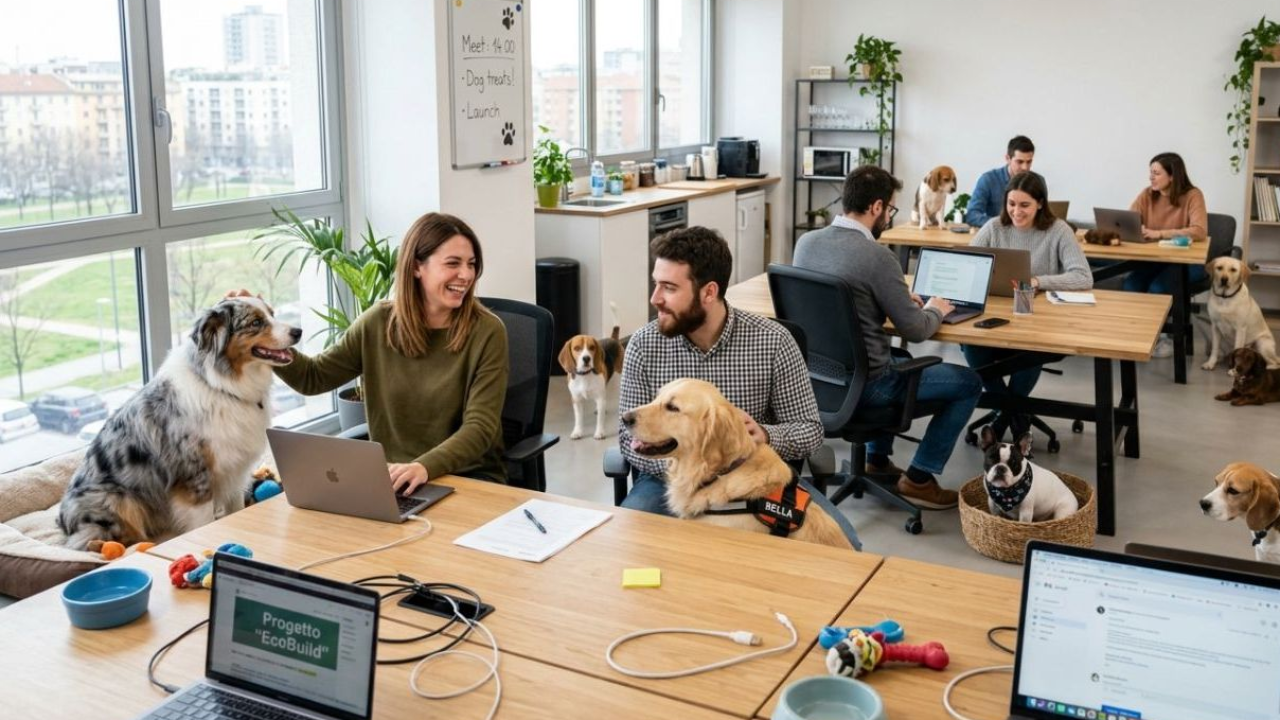 Cane in ufficio: guida pratica per una convivenza serena e felice