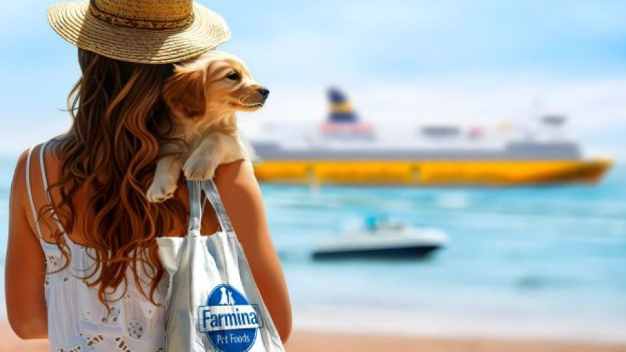 Corsica Sardinia Ferries e Farmina Pet Foods rinnovano la partnership per il benessere degli amici a quattro zampe